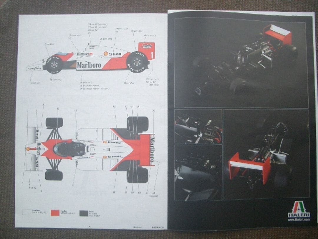 1/12 イタレリ マクラーレン MP4/2C