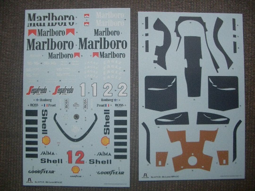 1/12 イタレリ マクラーレン MP4/2C