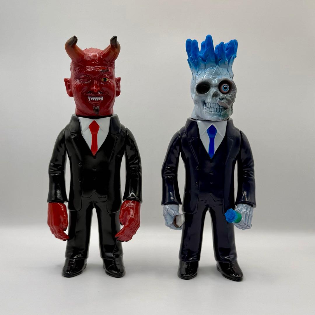 【世界限定9体】キムラトイ ソフビ 2体セット HEAD SWAP×SUIT