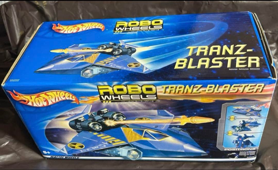ホットウィール ロボウィール ポジトロントランズブラスター トランスフォーマー
