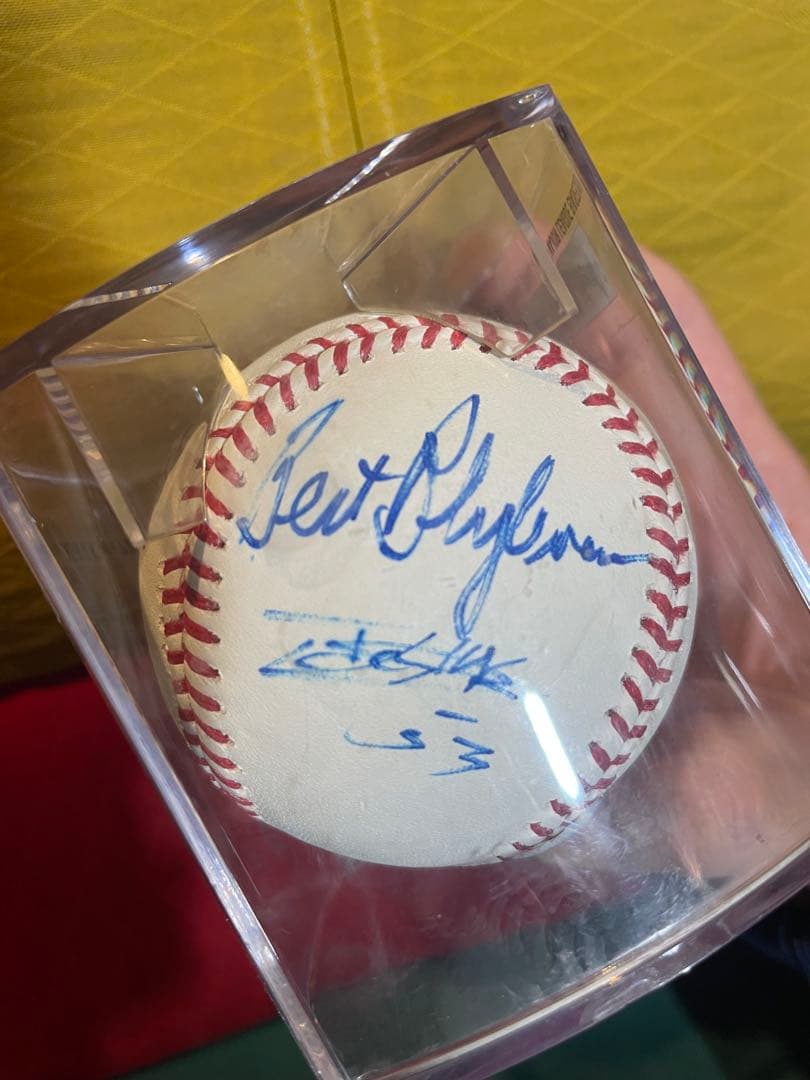 2017WBC 公式ボール オランダ代表サイン入り バレンティン他