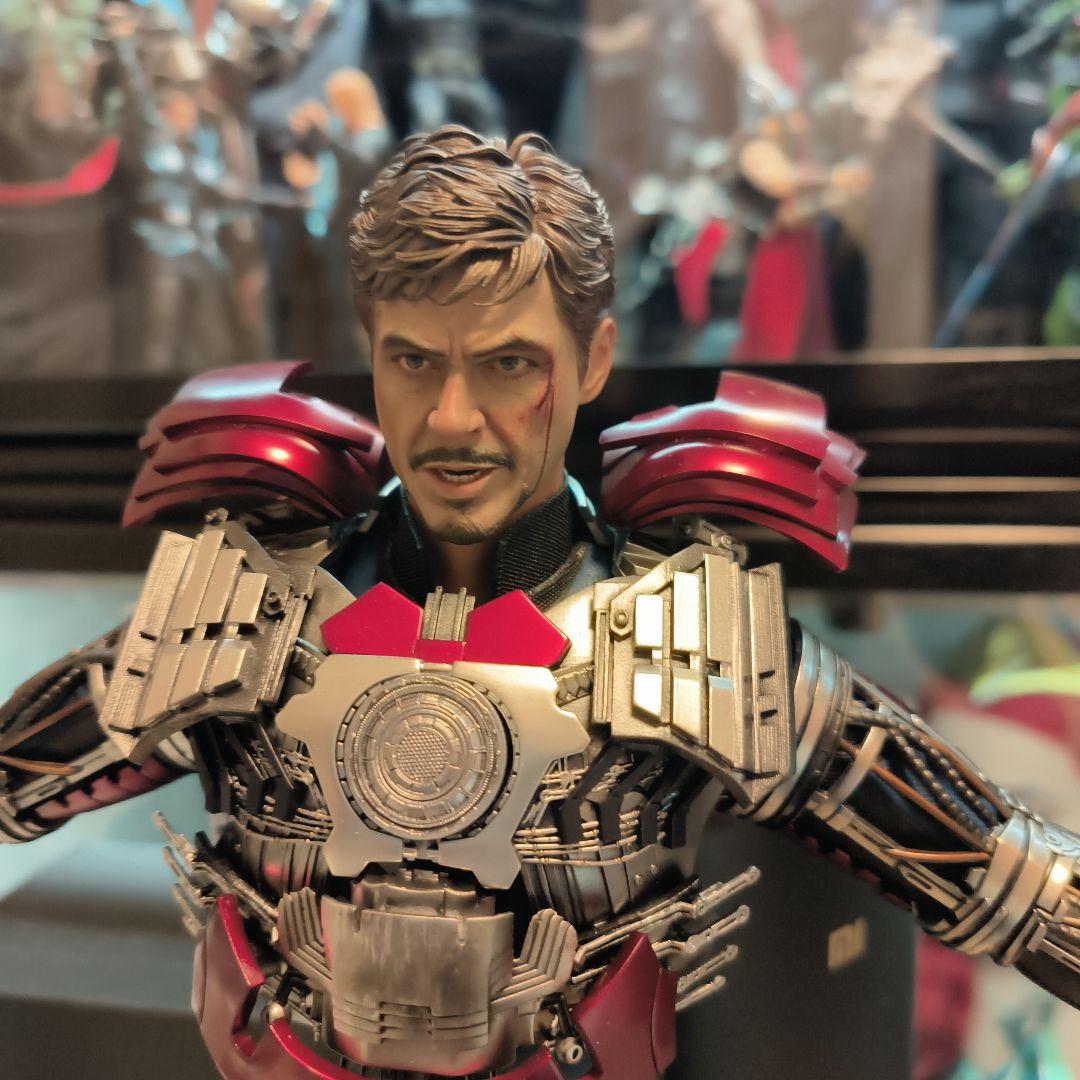 アイアンマン トニーカスタマイズ ホットトイズスーツアップ マーク5用