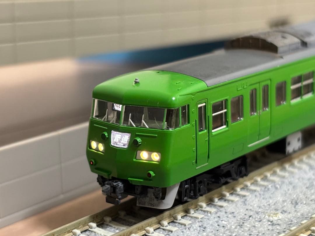 TOMIX 117系 300番台 緑色