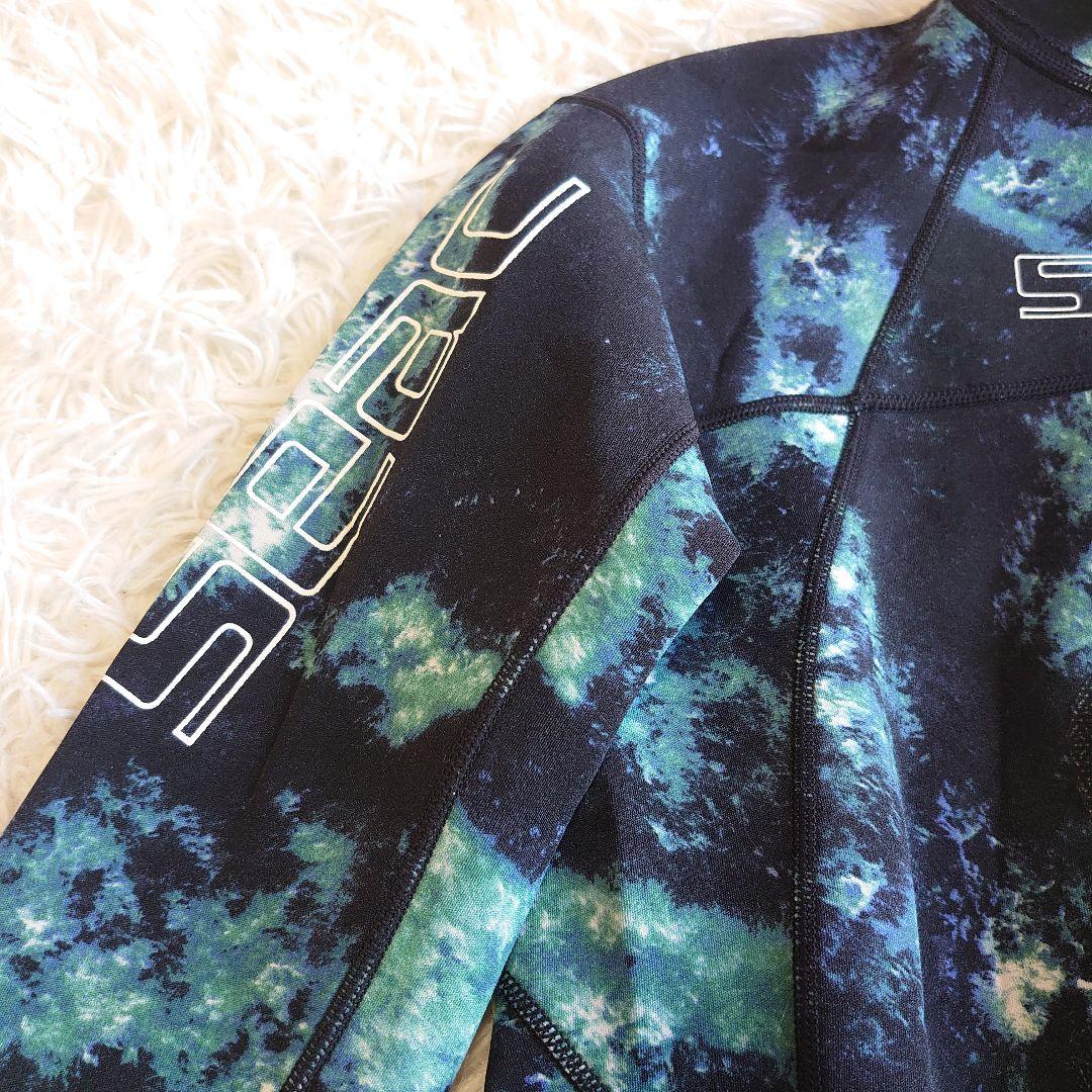 SEAC BODYFIT CAMO 1.5mm ウエットスーツ フルタイプ M