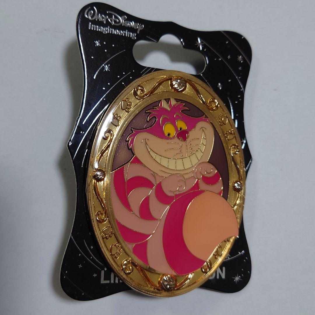 WDI ディズニー 不思議の国のアリス チェシャ猫 ポートレート ピンバッジ