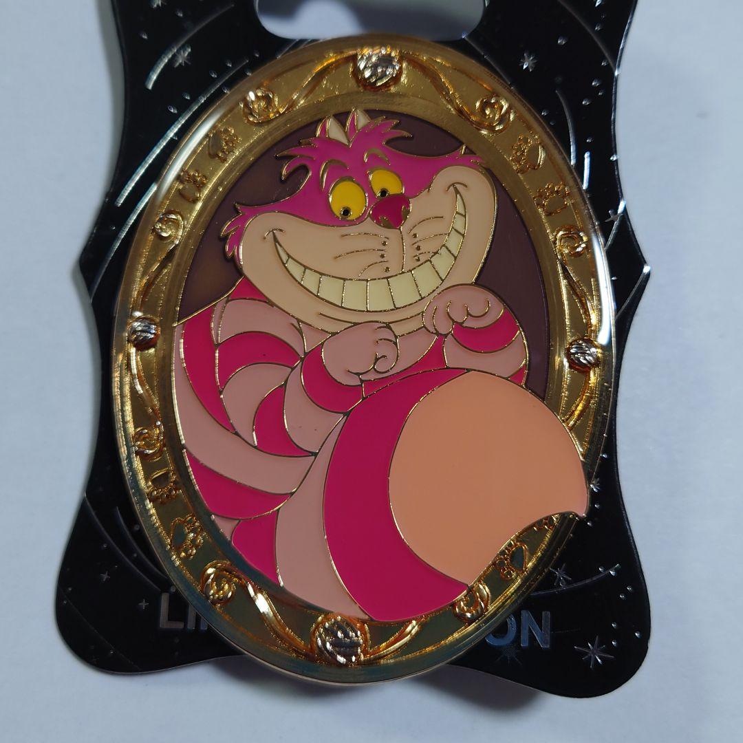 WDI ディズニー 不思議の国のアリス チェシャ猫 ポートレート ピンバッジ