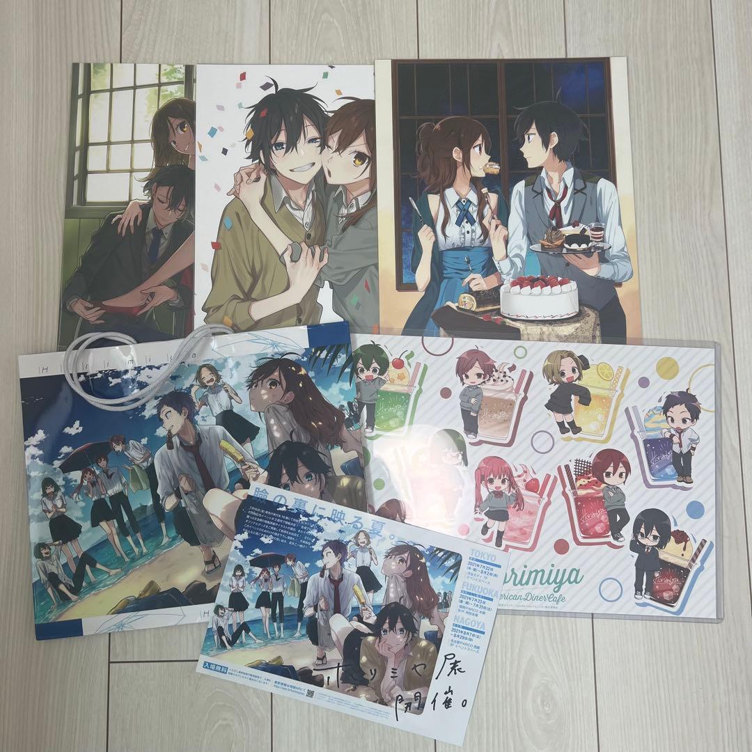 ホリミヤ展 Cafe まとめ売り 原画シート