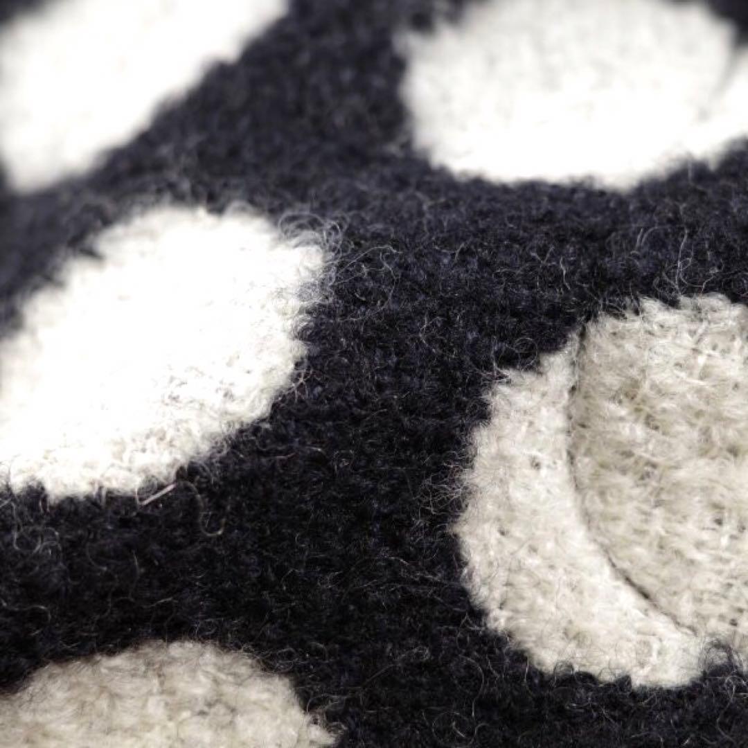 【PEARLY GATES】秋冬 ドット柄 THERMOLITE スカート0番S