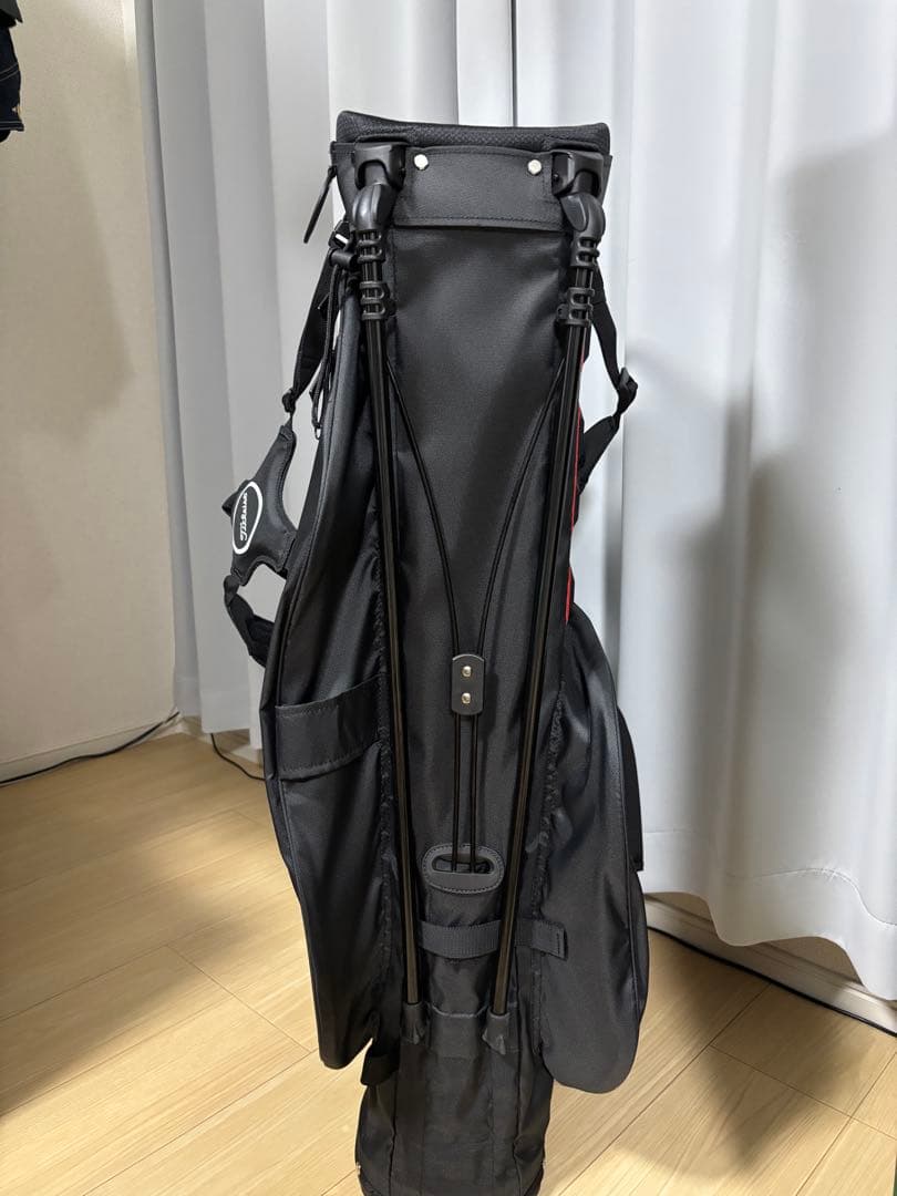 Titleist キャディバッグプレイヤーズ4 ブラック/レッドおまけ付