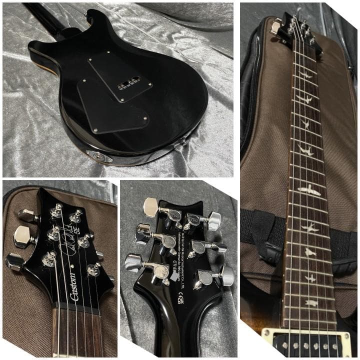 美品 希少セミホロウ PRS SE Custom22 Semi-Hollow