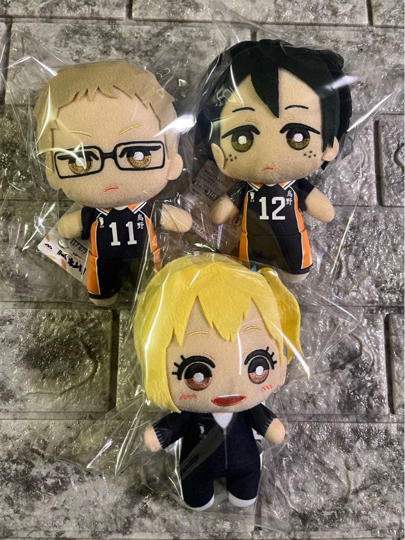 ハイキュー‼︎ ともぬい コンプ セット 18種 烏野 稲荷崎 青葉城西 梟谷