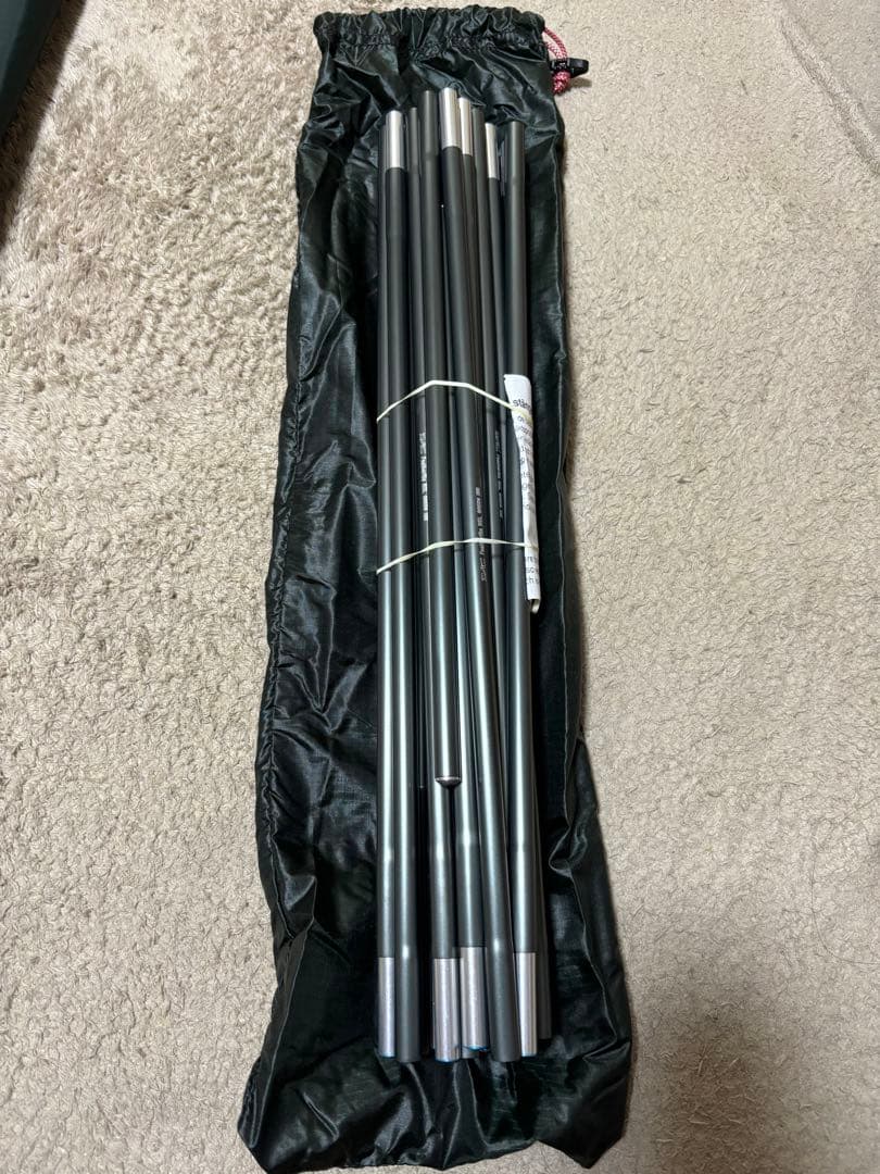 【美品】HILLEBERG スタイカ(濃いグリーン) 純正フットプリント付き