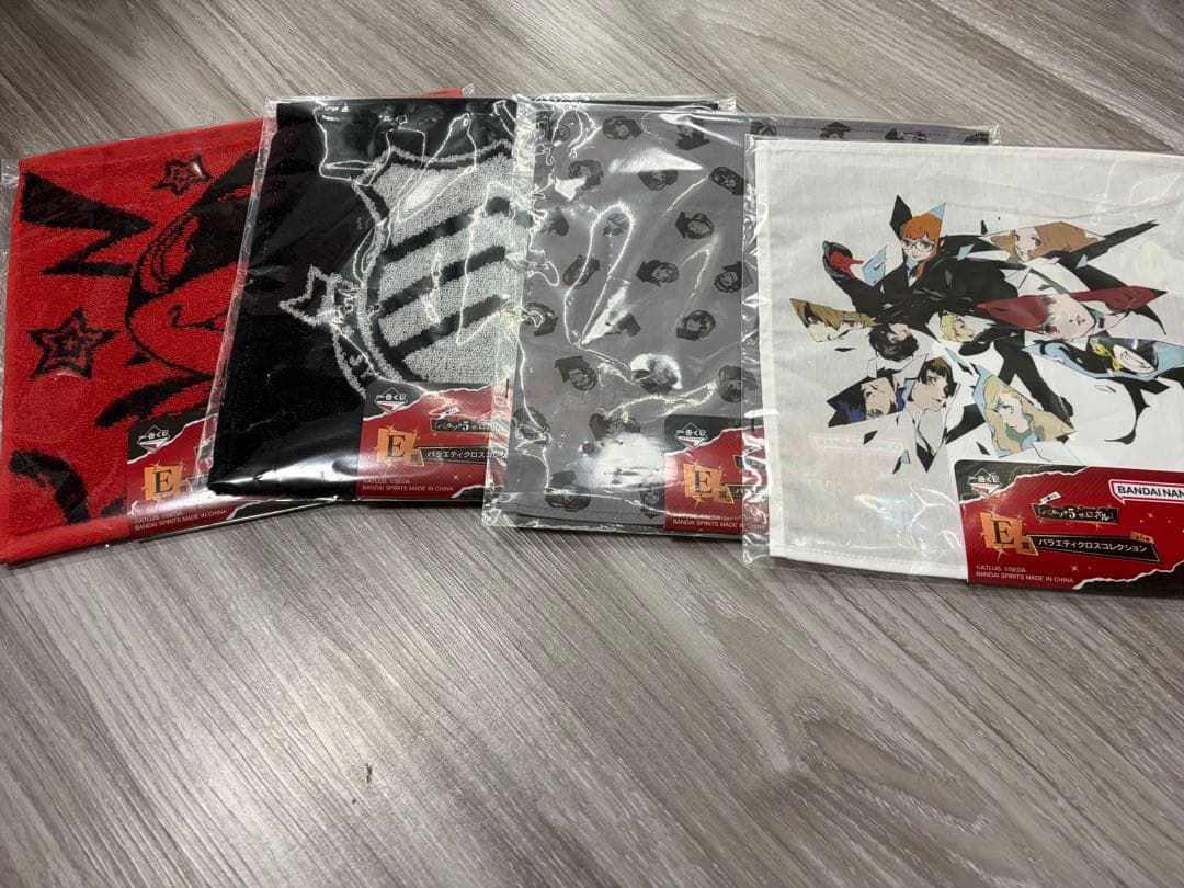 一番くじ　ペルソナ5 フィギュア　ラストワン　クリアファイル　アクリルスタンド