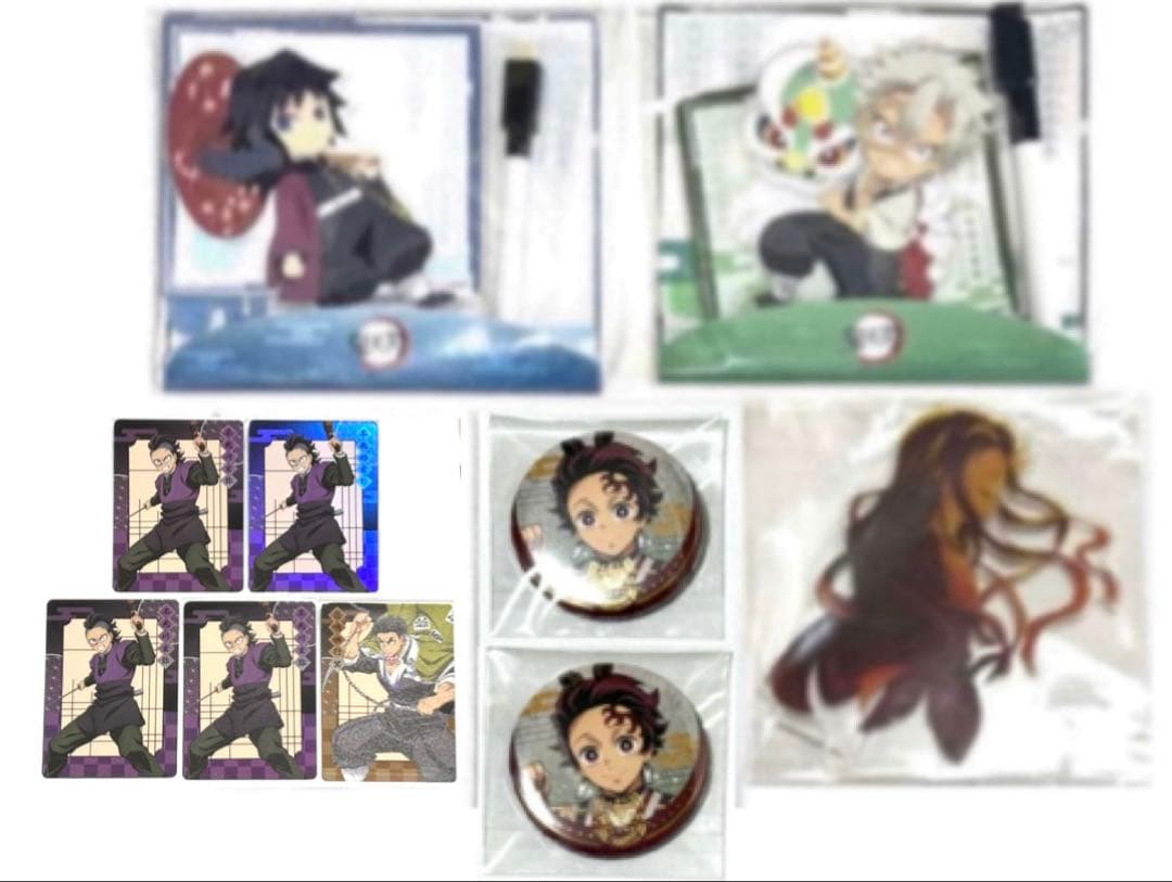 鬼滅の刃 中国アニプレックス アクリルボード 海の家アクリルスタンド義勇実弥