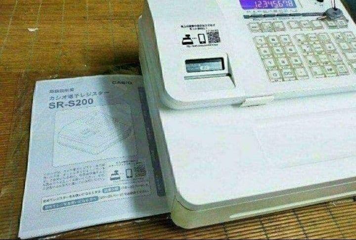 カシオレジスター　SR-S200　最新機種　スマホ設定売上管理　110166
