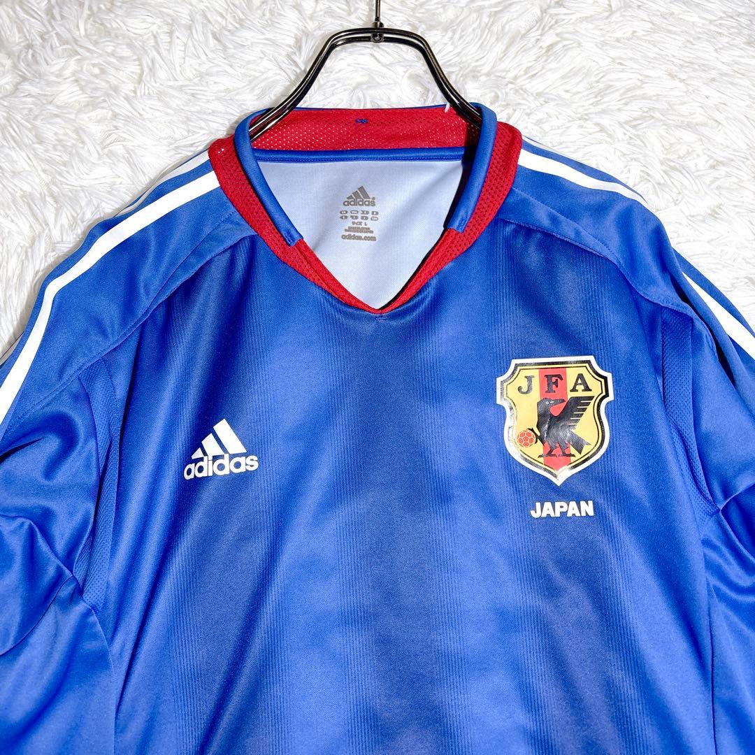 【希少 03年製】 adidas 日本代表 ユニフォーム 日本製 長袖 L