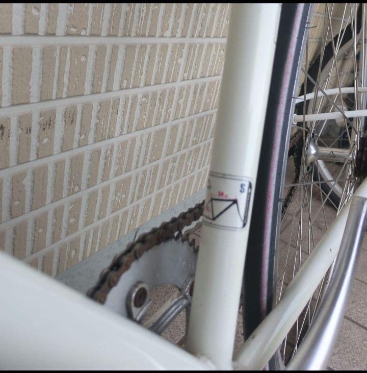 【フレームのみ】Fuji Feather(フジフェザー) ホワイト ピストバイク