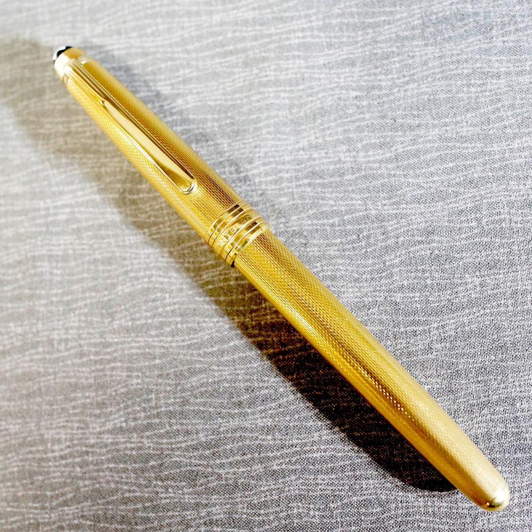 【送料込み】モンブラン 万年筆 １４４４ バーレイ ゴールド マイスター