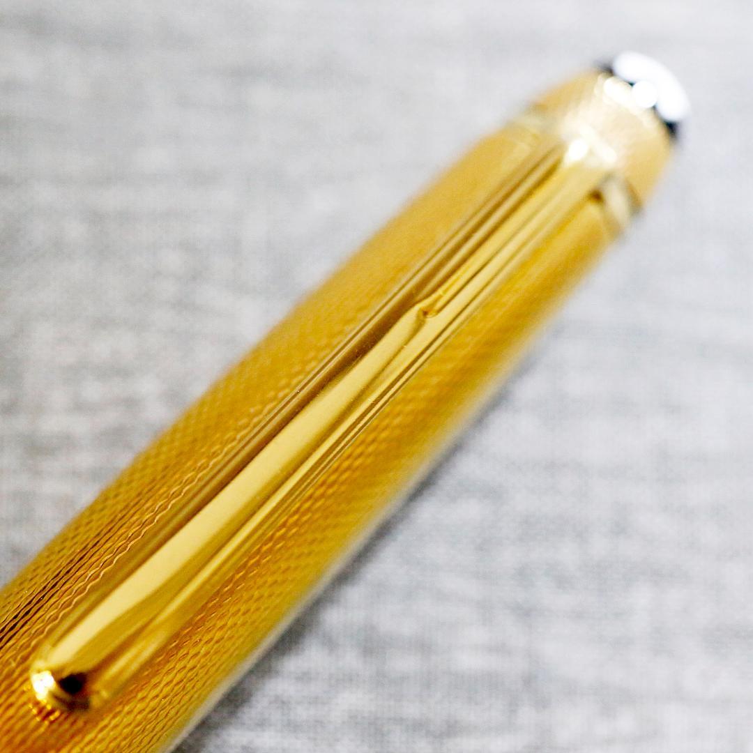 【送料込み】モンブラン 万年筆 １４４４ バーレイ ゴールド マイスター