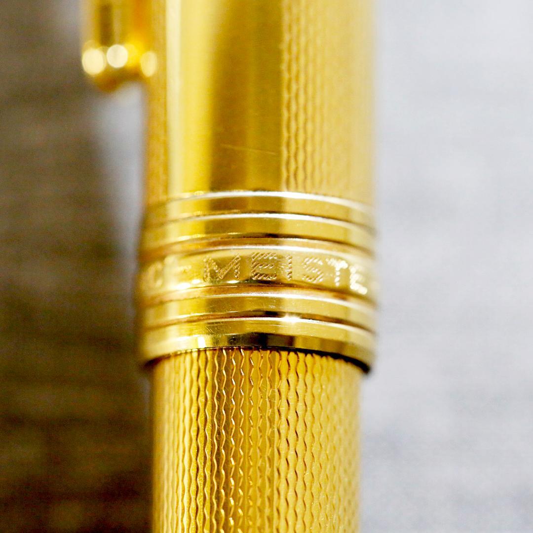 【送料込み】モンブラン 万年筆 １４４４ バーレイ ゴールド マイスター