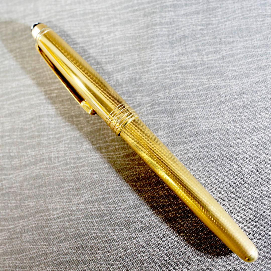 【送料込み】モンブラン 万年筆 １４４４ バーレイ ゴールド マイスター