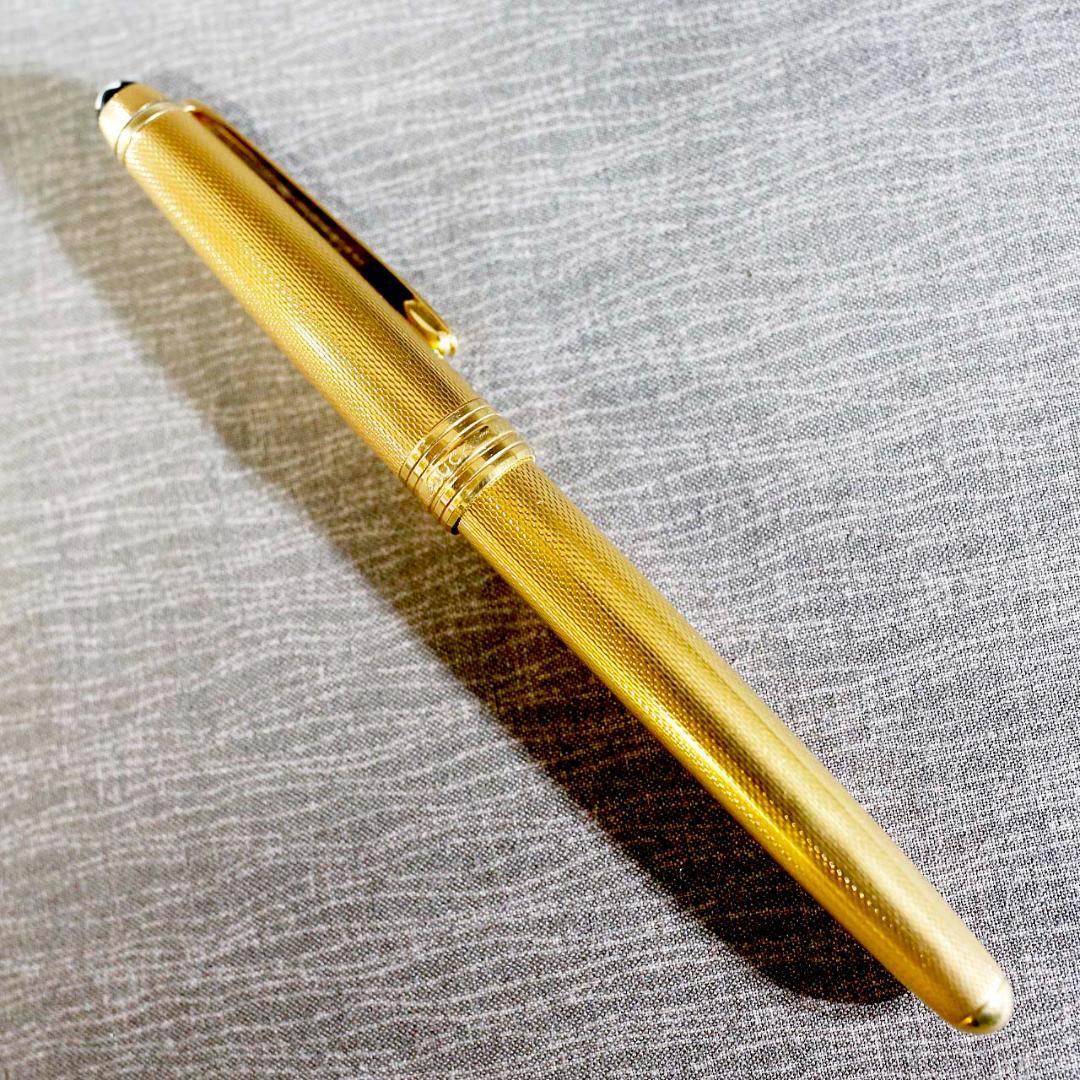 【送料込み】モンブラン 万年筆 １４４４ バーレイ ゴールド マイスター