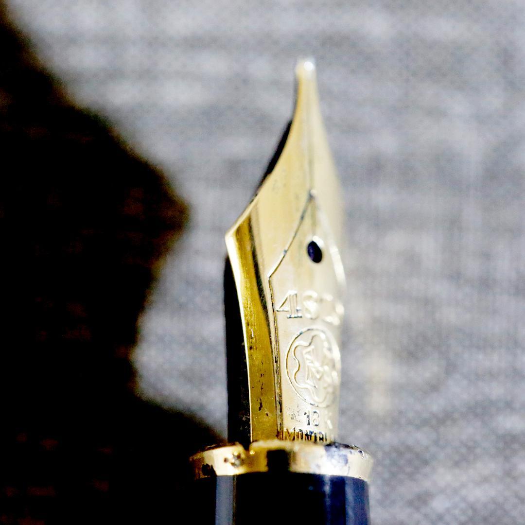 【送料込み】モンブラン 万年筆 １４４４ バーレイ ゴールド マイスター