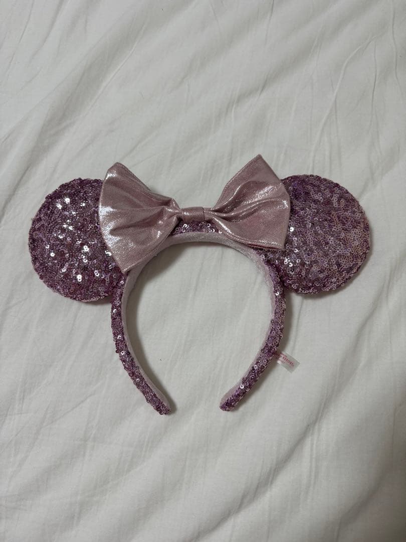 ディズニー カチューシャ スパンコール