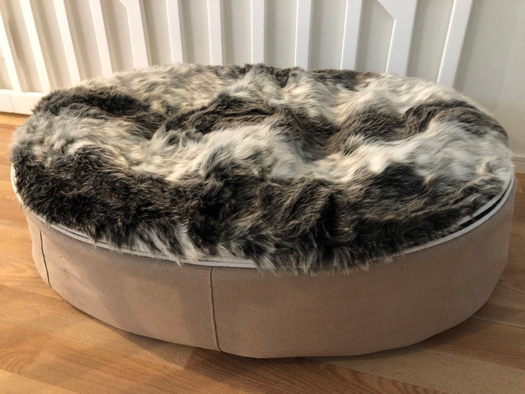 ambient lounge ベッドクッション ベ-ジュ　Mサイズ