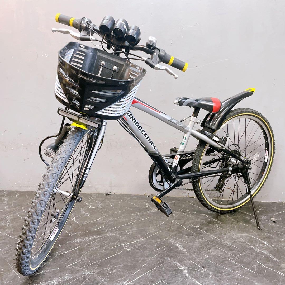 【953】《関西 引き取り》子供用自転車 子供車 ブリヂストン CFJ シルバー