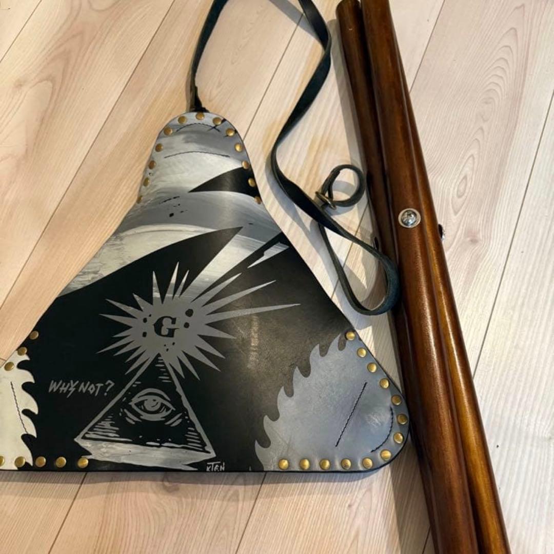 grindlodge × boab leather works チェア