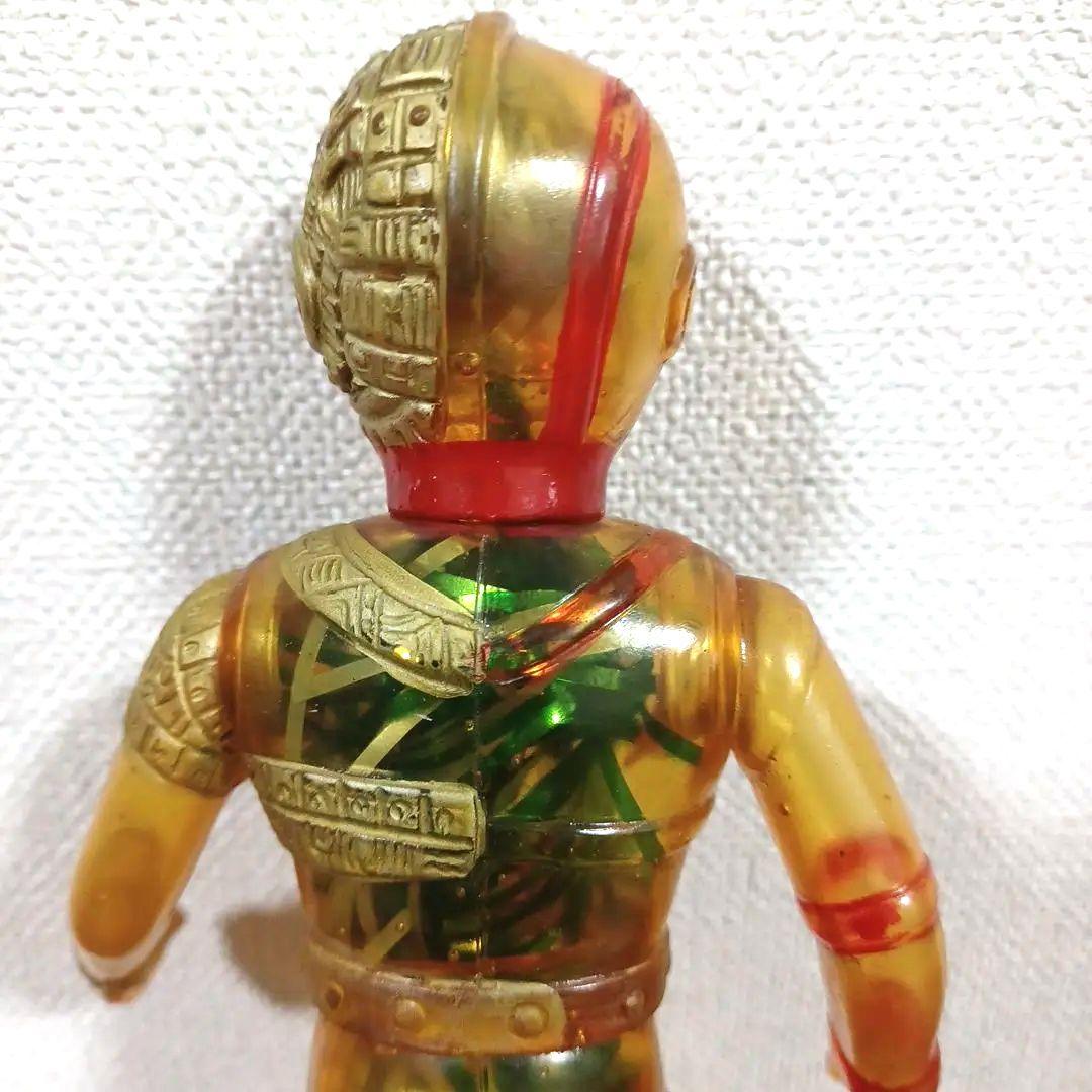 当時物　タカトク製スケルトン「人造人間キカイダー」超希少ソフビフィギュア