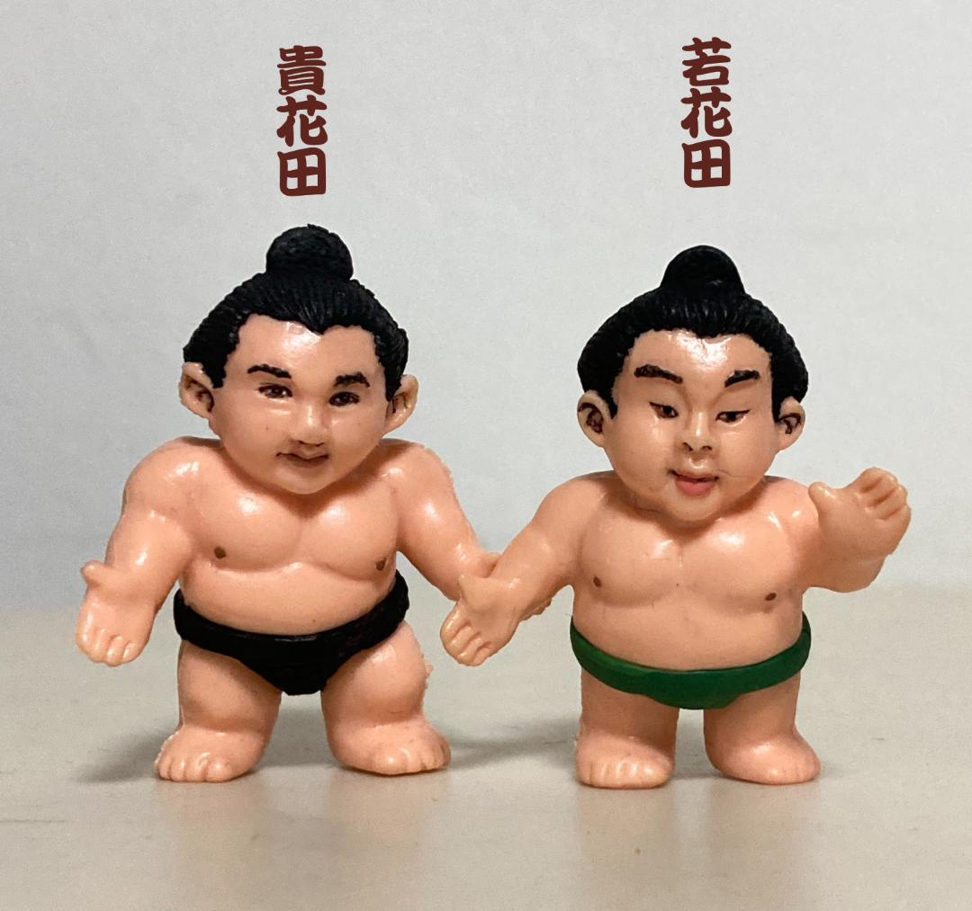 大相撲力士　塗装消しゴム　貴花田、若花田、小錦、曙、安芸ノ島、寺尾、その他
