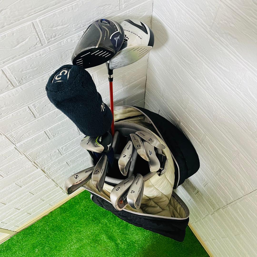 【☆大人気☆】ミズノ☆メンズ☆ゴルフクラブセット☆12本☆初心者☆