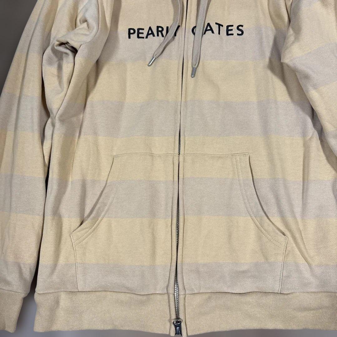 【美品】PEARLY GATES フード付トレーナー　パーカー