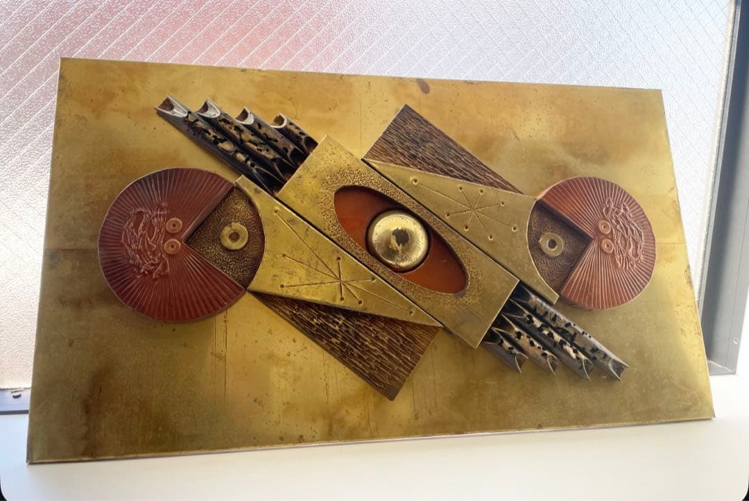 60 70年代　ミッドセンチュリー　作家:ステファン・チャン ウォールアート