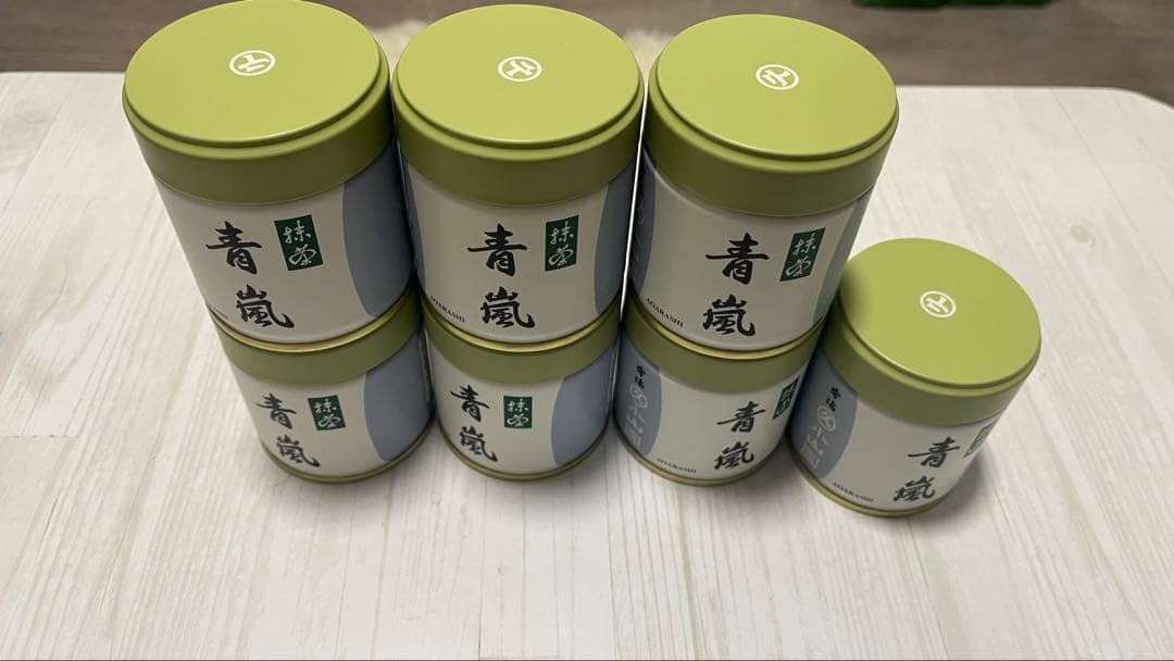 丸久小山園 青嵐 抹茶 40g缶7個