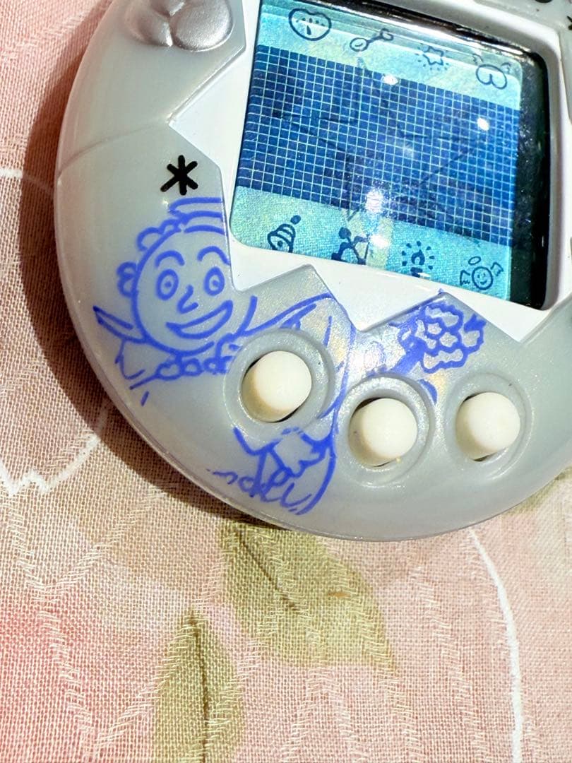 【動作確認済】たけしのてんしっちのたまごっち パールブルー