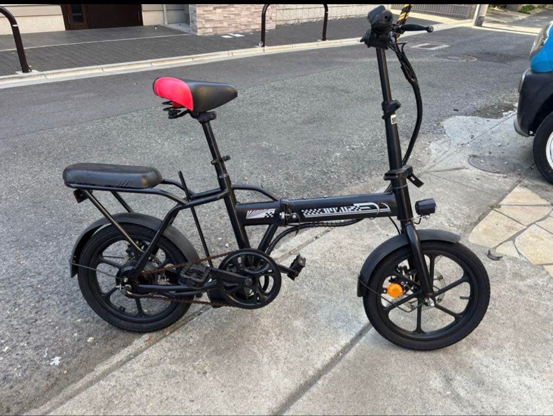 ［ジャンク品］SUNPIE 電動自転車自転車 スポーツタイプ ブラック