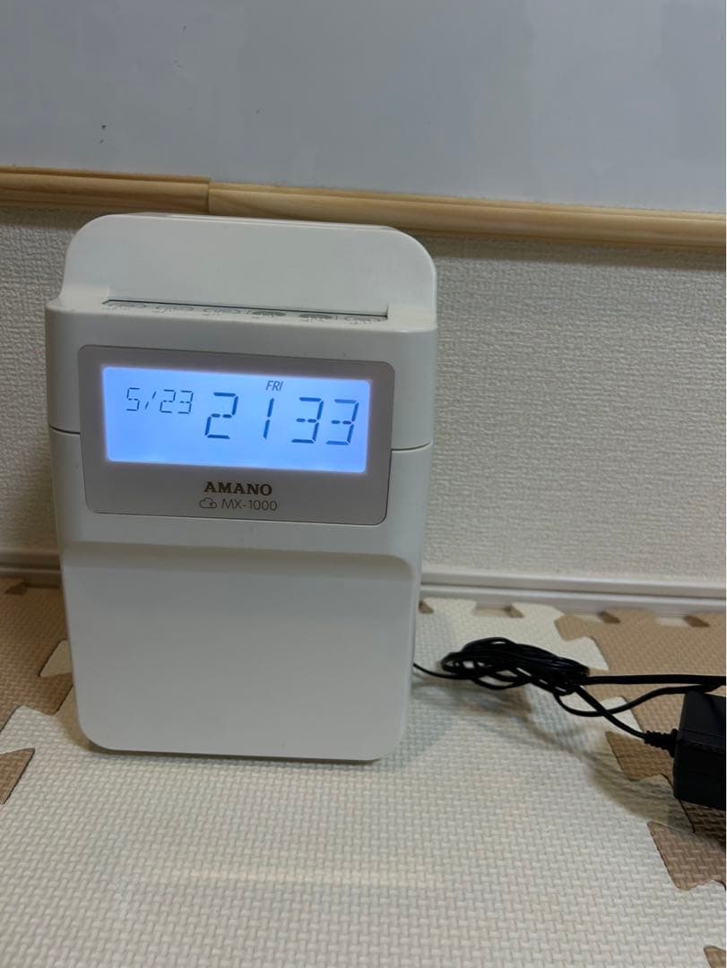 動作確認済MX-1000 アマノ タイムレコーダー AMANO 勤怠管理③