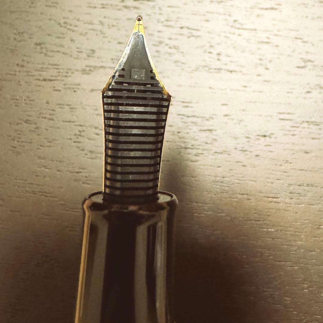 【美品】セーラー　キングプロフィット　エボナイト　21K　万年筆（B字）