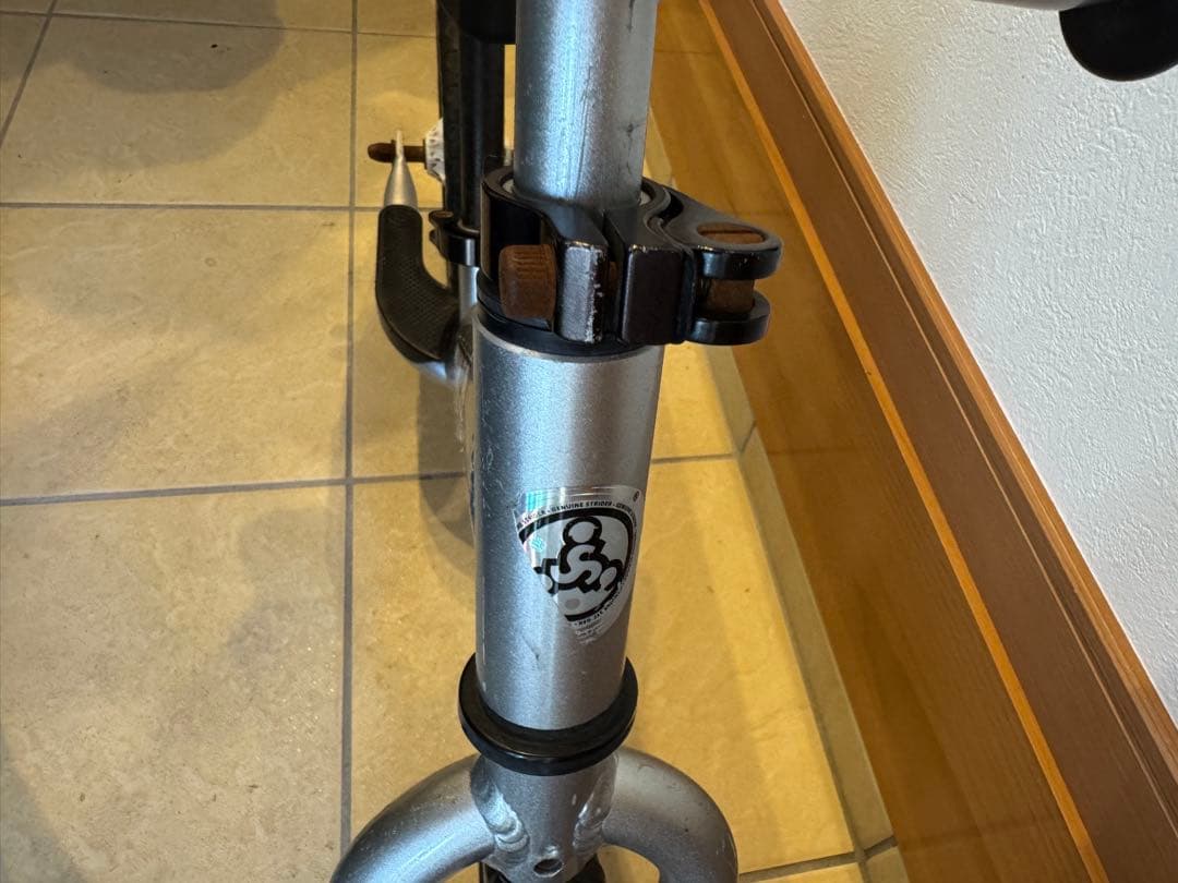 STRIDER 12 Pro バランスバイク シルバー