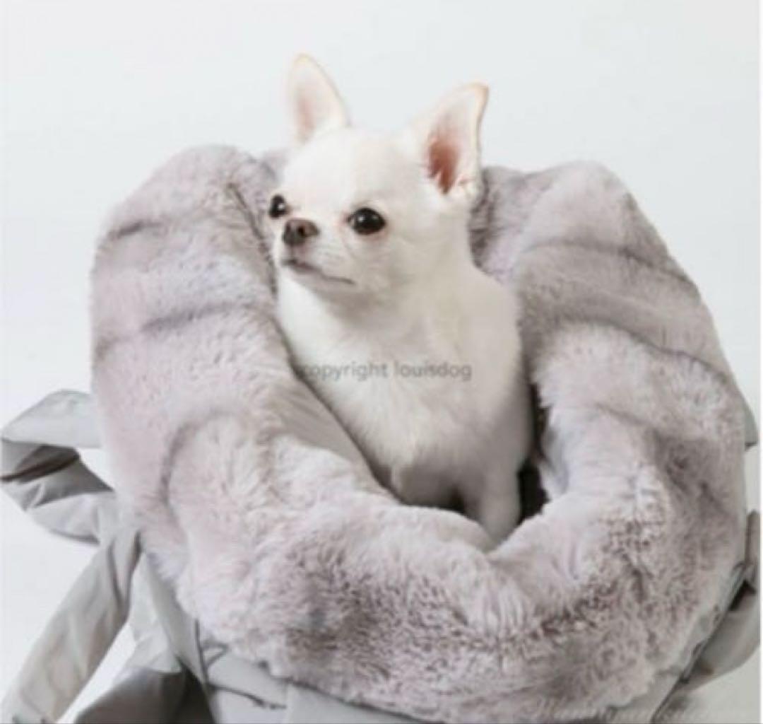 しずく様　ルイスドッグ【louisdog】キャリーバッグ　グレー
