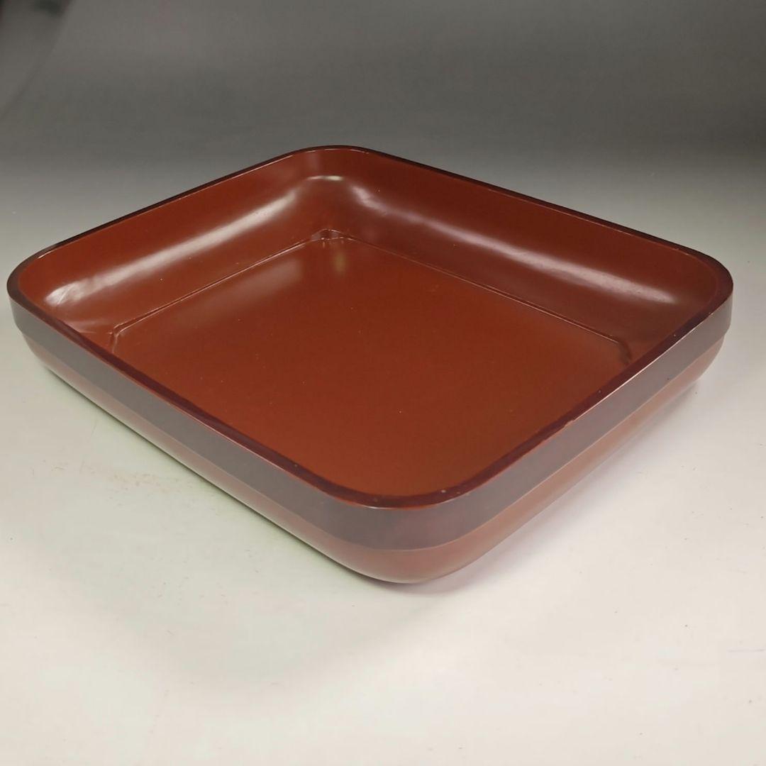 ウ292 莨盆『塗師　川瀬表完作』『行李蓋　真塗　煙草盆　共箱』漆塗　茶道具