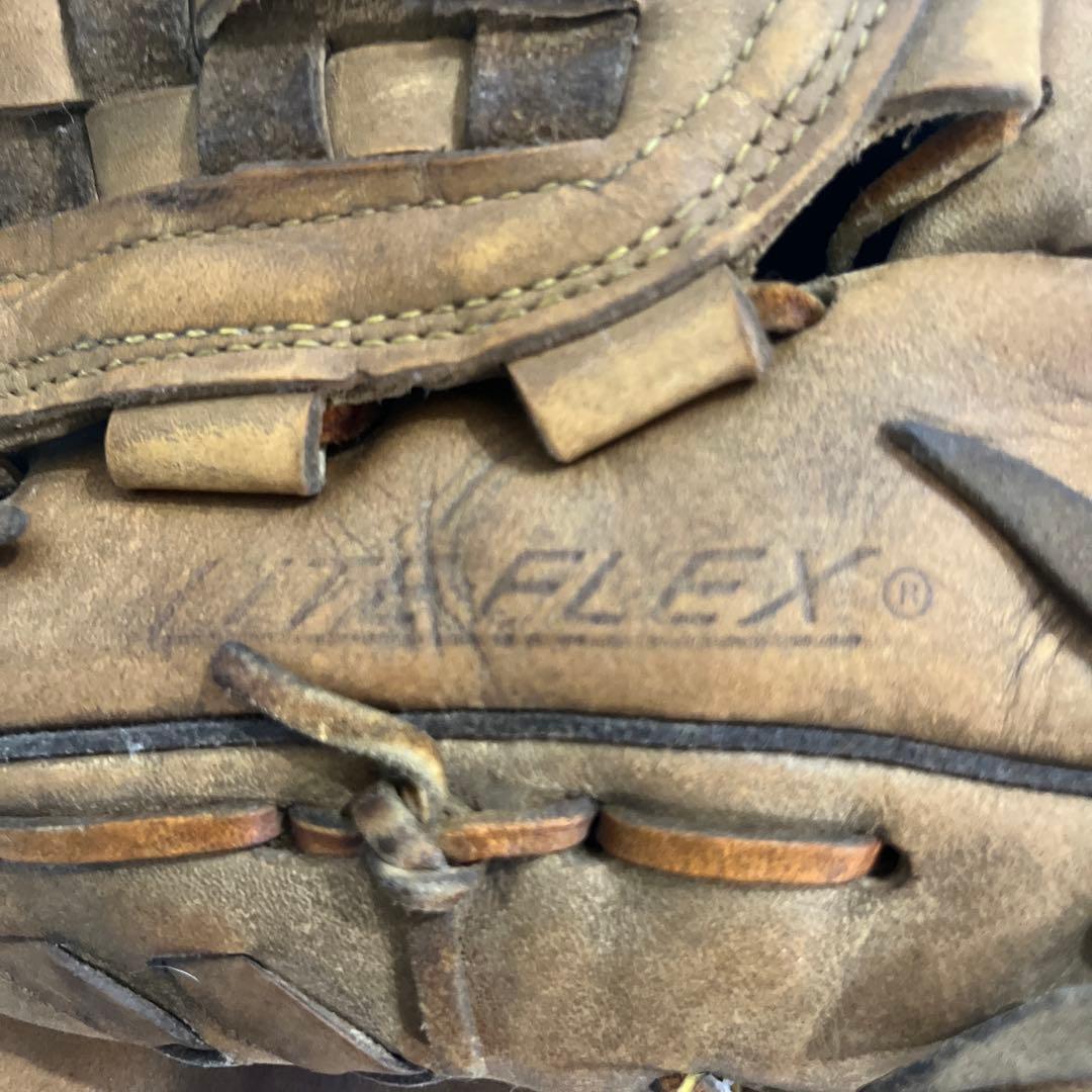 MIZUNO 硬式グローブ ブラウン 編み込みデザイン