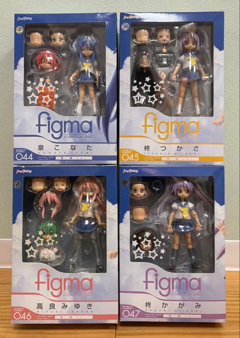 figma らき☆すた フィギュア 4体セット