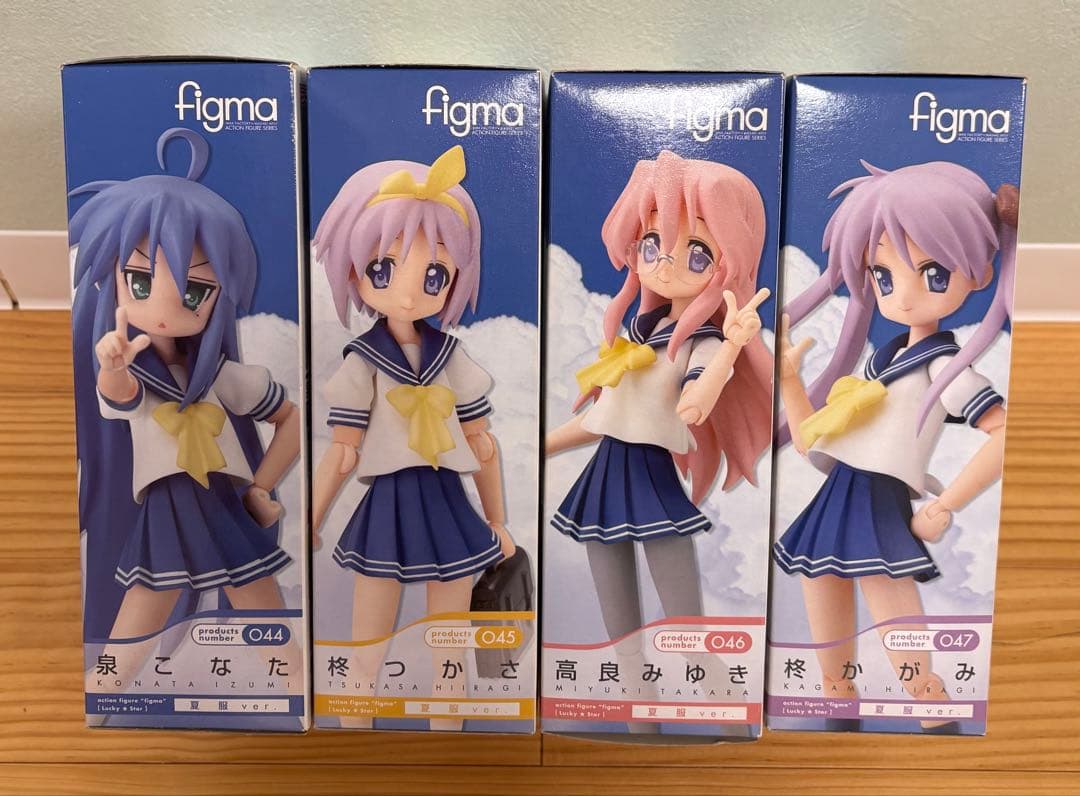 figma らき☆すた フィギュア 4体セット