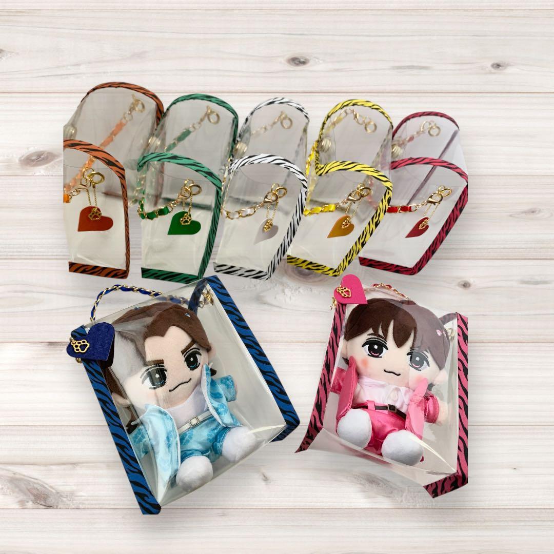 Mayumi K　TravisJapan トラジャ　ハピぬいポーチピンク緑