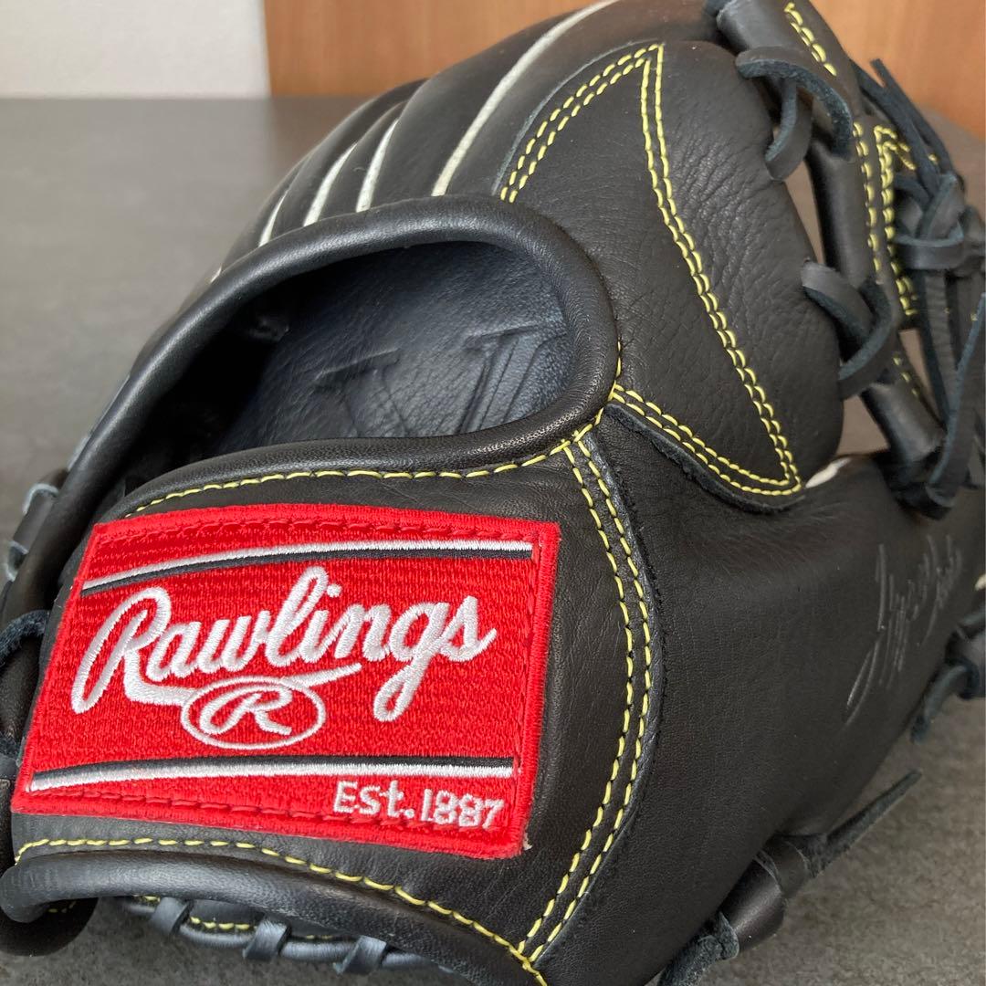 ローリングス 一般 大人用 軟式 小型 内野 野球 グローブ グラブ 状態良好品