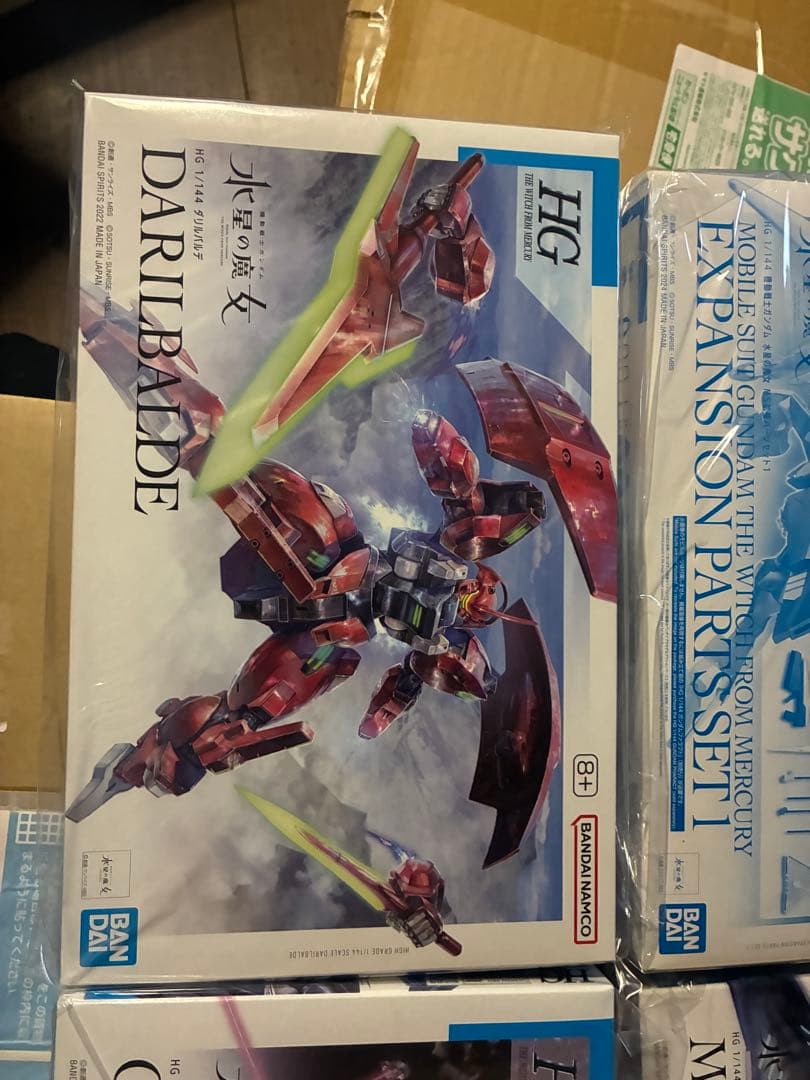 水星の魔女ＭＳ拡張パーツセット　ダリルバルデ　 ミカエリス ファラクト